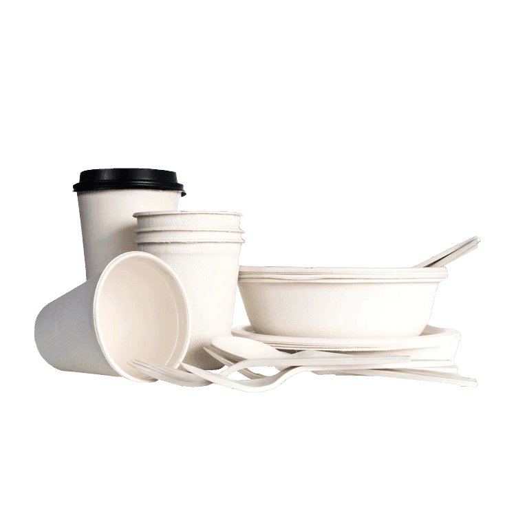 Opakowania, sztućce i naczynia jednorazowe